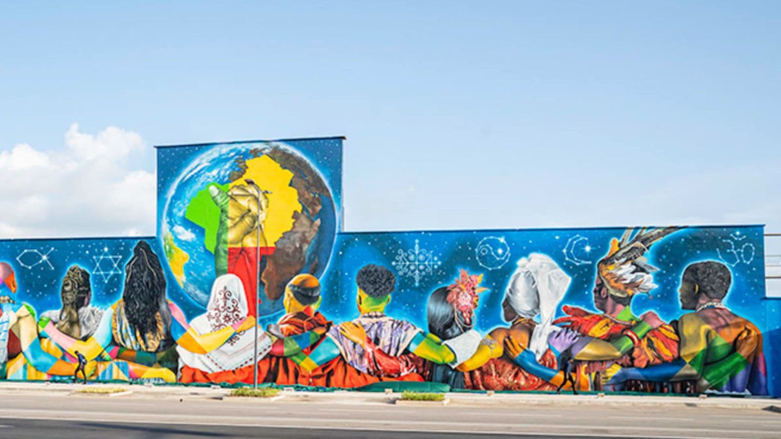 Le mur graffé