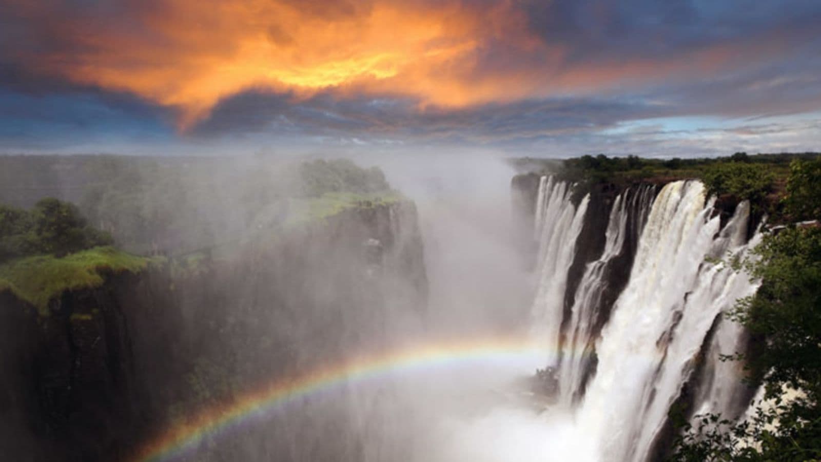 THE VICTORIA FALLS