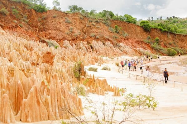 Les tsingy rouges de l’Antsiranana