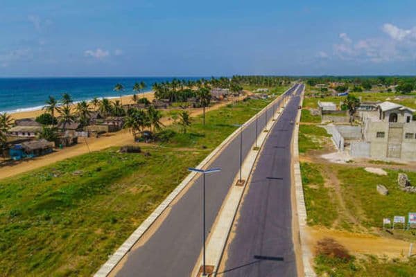 La route des pêches