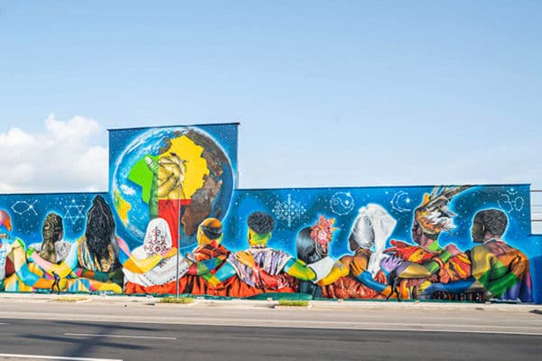 Le mur graffé
