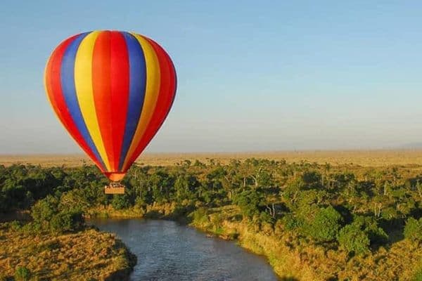 Hot Air Ballooning in Mara