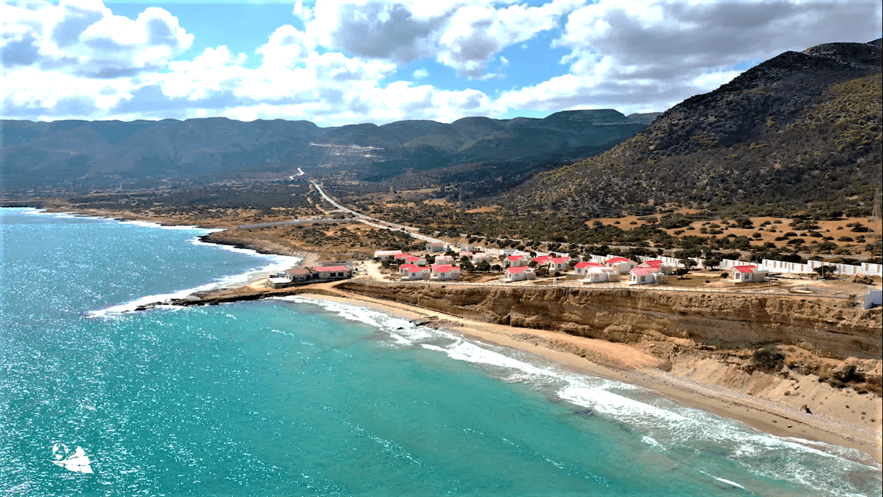 Ras Al-Hilal and Al-Athroun... The Embrace of Sea and Mountain